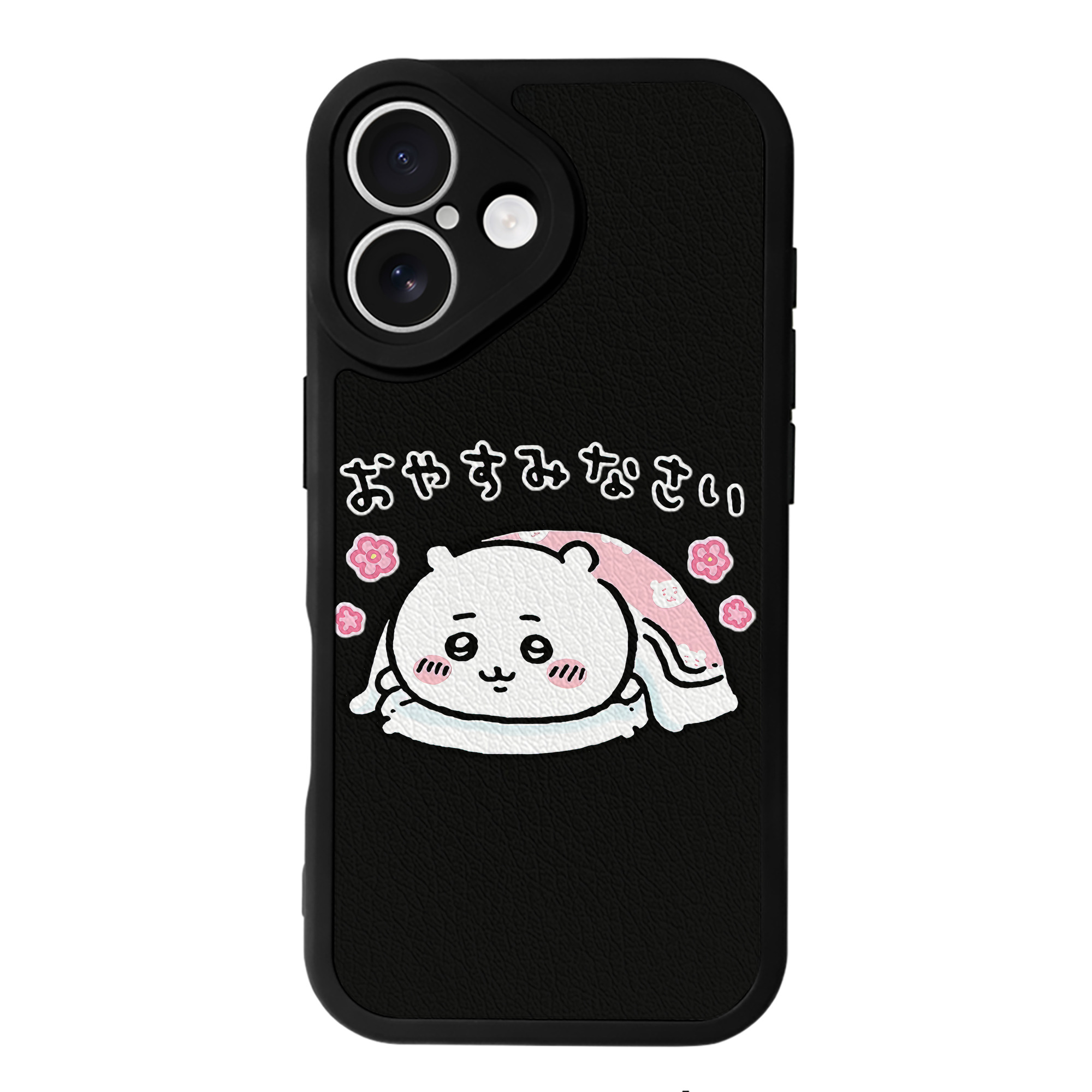 （画像用） ちいかわ ちいかわ Chii-kawa chiikawa 【iPhone 16シリーズ対応】シリコンスマホケース（レザー調） 材質：シリコン